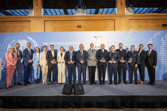 Alle Geehrten des Tag des Peacekeepings 2026.