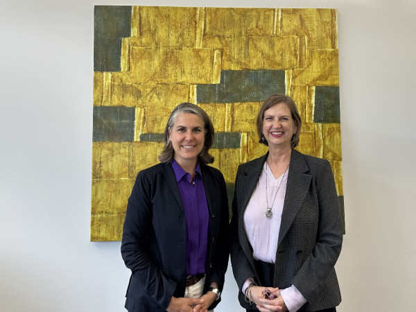 Dr. Astrid Irrgang & Ms. Susan Ferguson, Special Representative of UN Women in Afghanistan