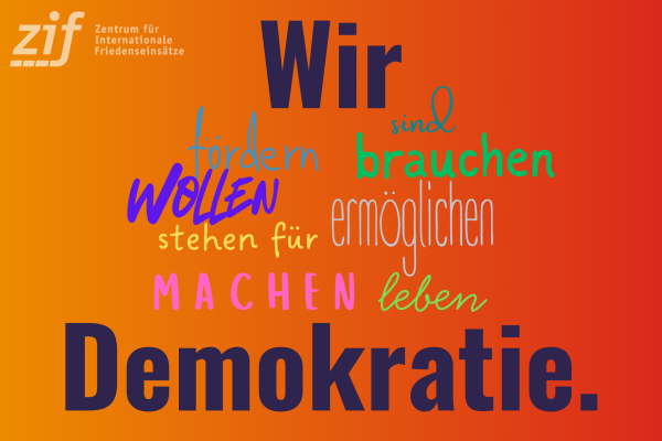 ZIF fördert Demokratie