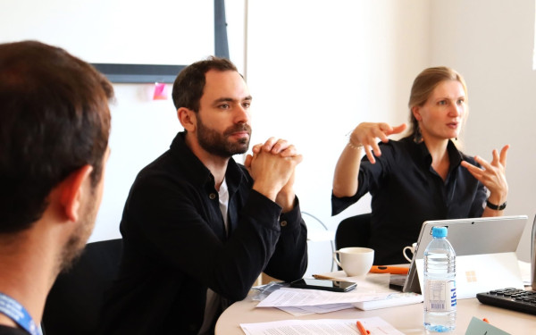 Das ZIF-Trainingsteam beim In-Mission-Training für die EU-Mission in Armenien.