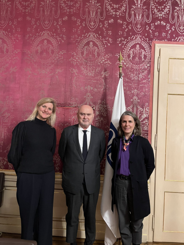 ZIF Geschäftsführerin trifft OSZE-Generalsekretär