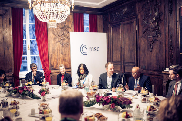 Participants at the side event organised by ZIF and SIPRI at the Munich Security Conference.